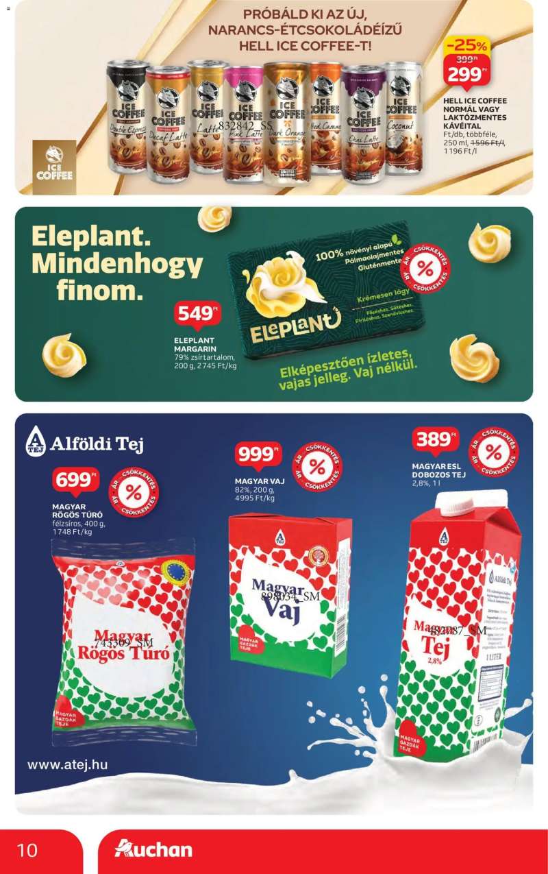 Auchan Hipermarket márkás akciók 10 oldal