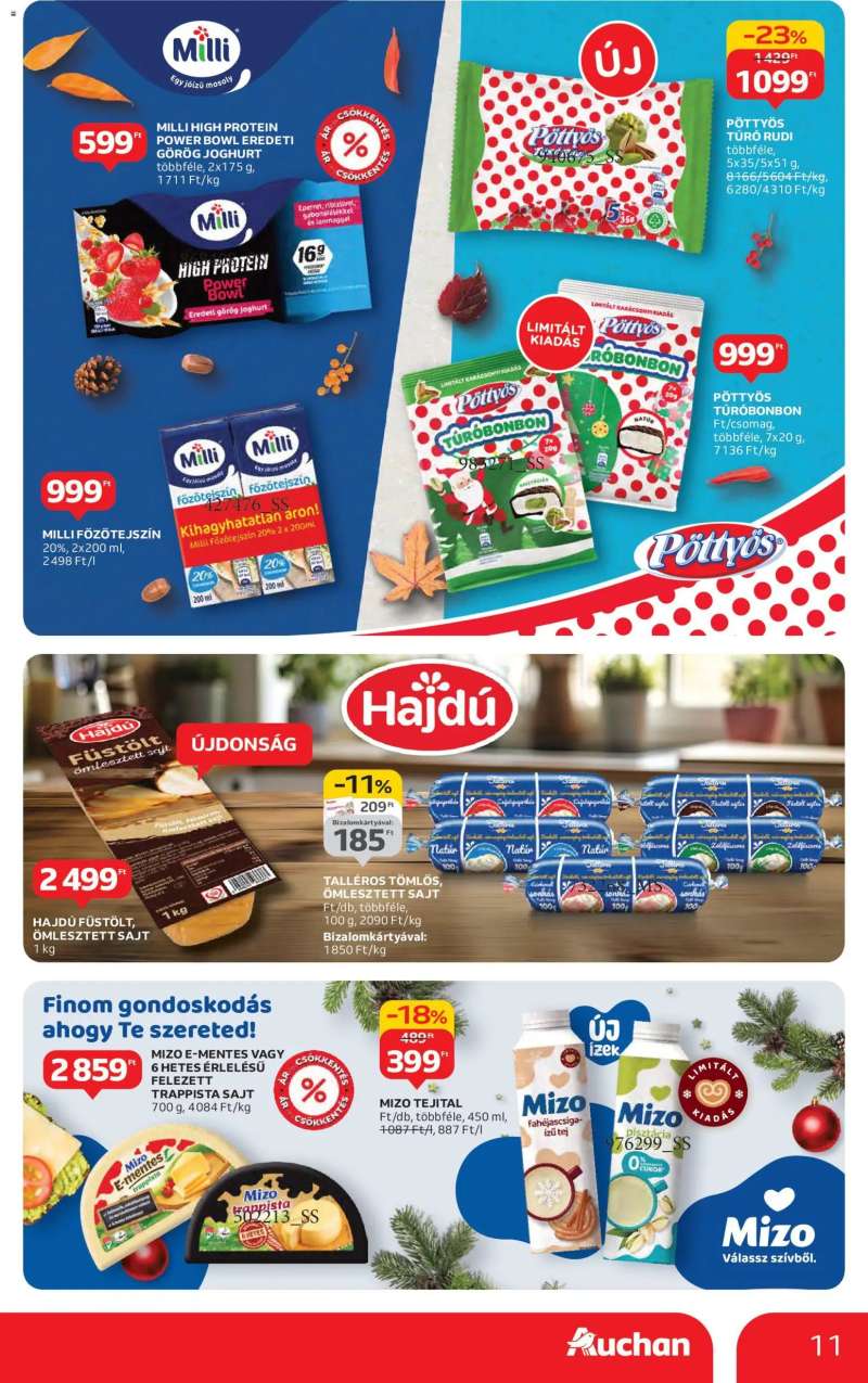 Auchan Hipermarket márkás akciók 11 oldal