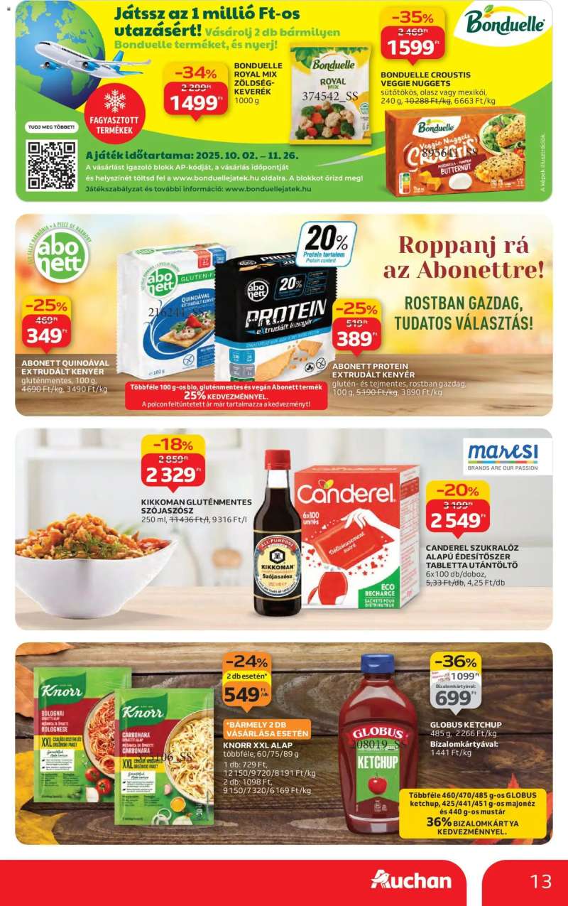 Auchan Hipermarket márkás akciók 13 oldal