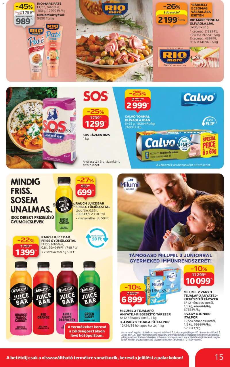 Auchan Hipermarket márkás akciók 15 oldal