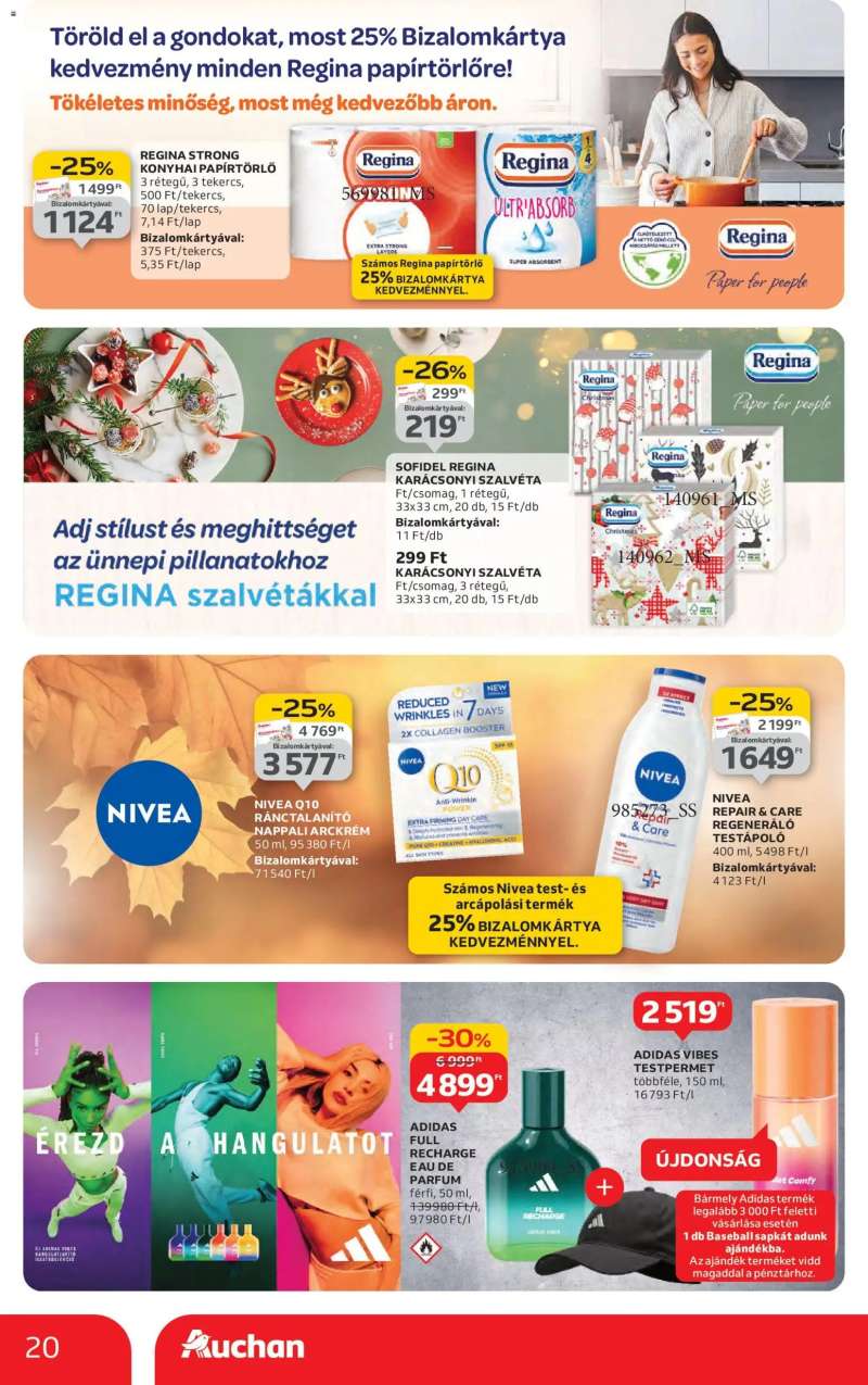 Auchan Hipermarket márkás akciók 20 oldal