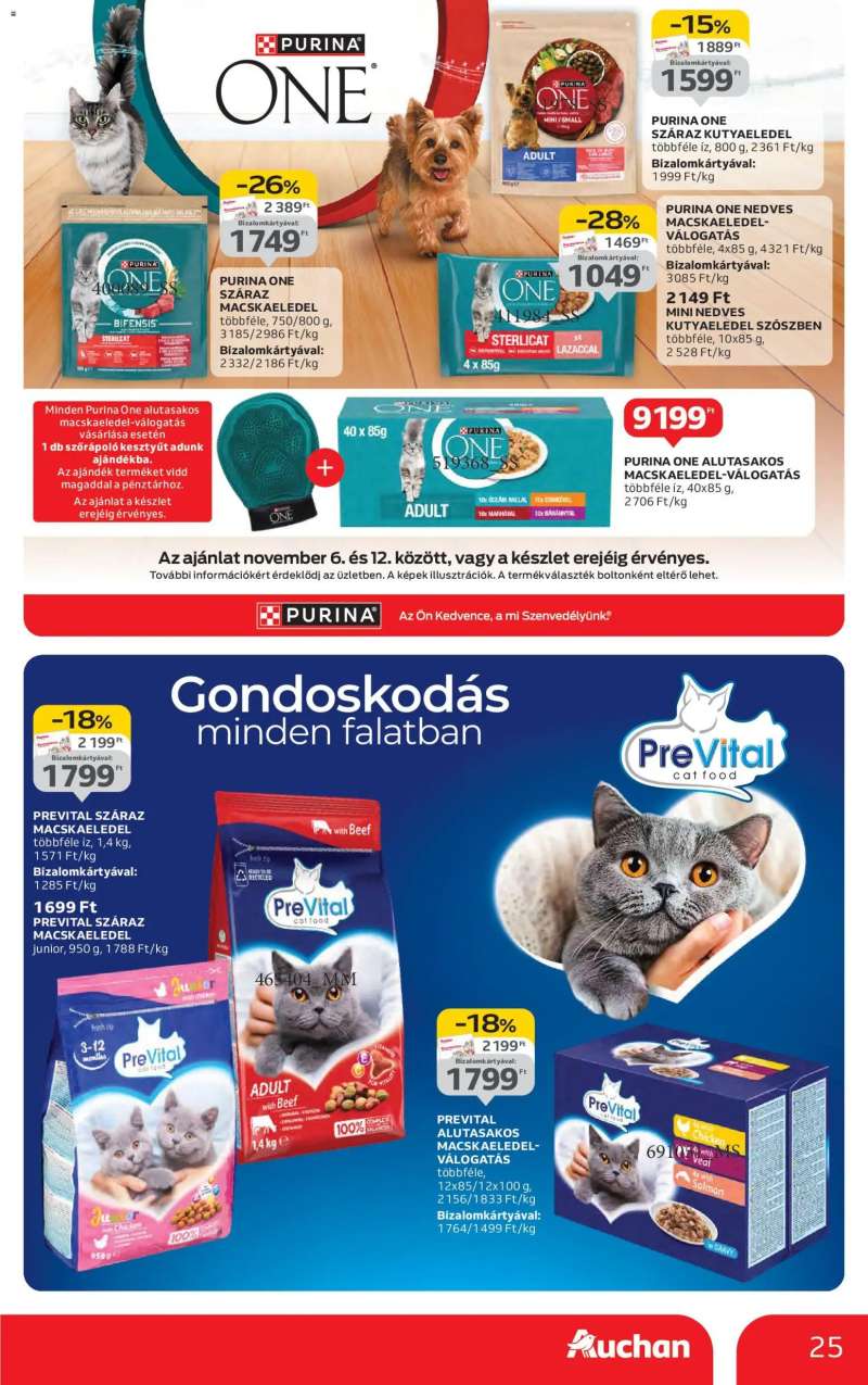 Auchan Hipermarket márkás akciók 25 oldal