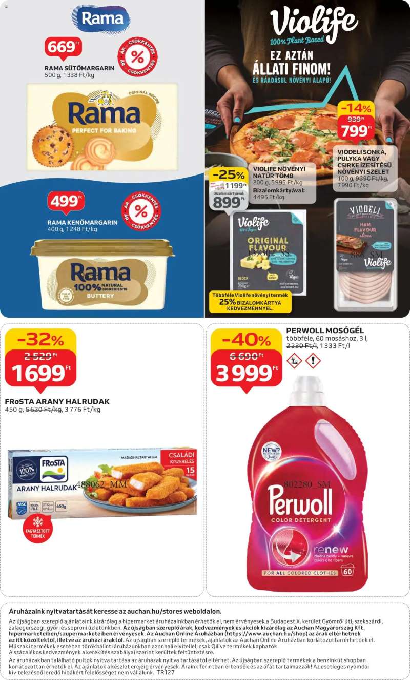 Auchan Hipermarket márkás akciók 28 oldal