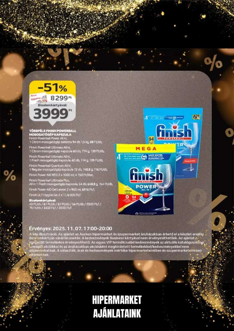 Auchan Black Friday 20 oldal