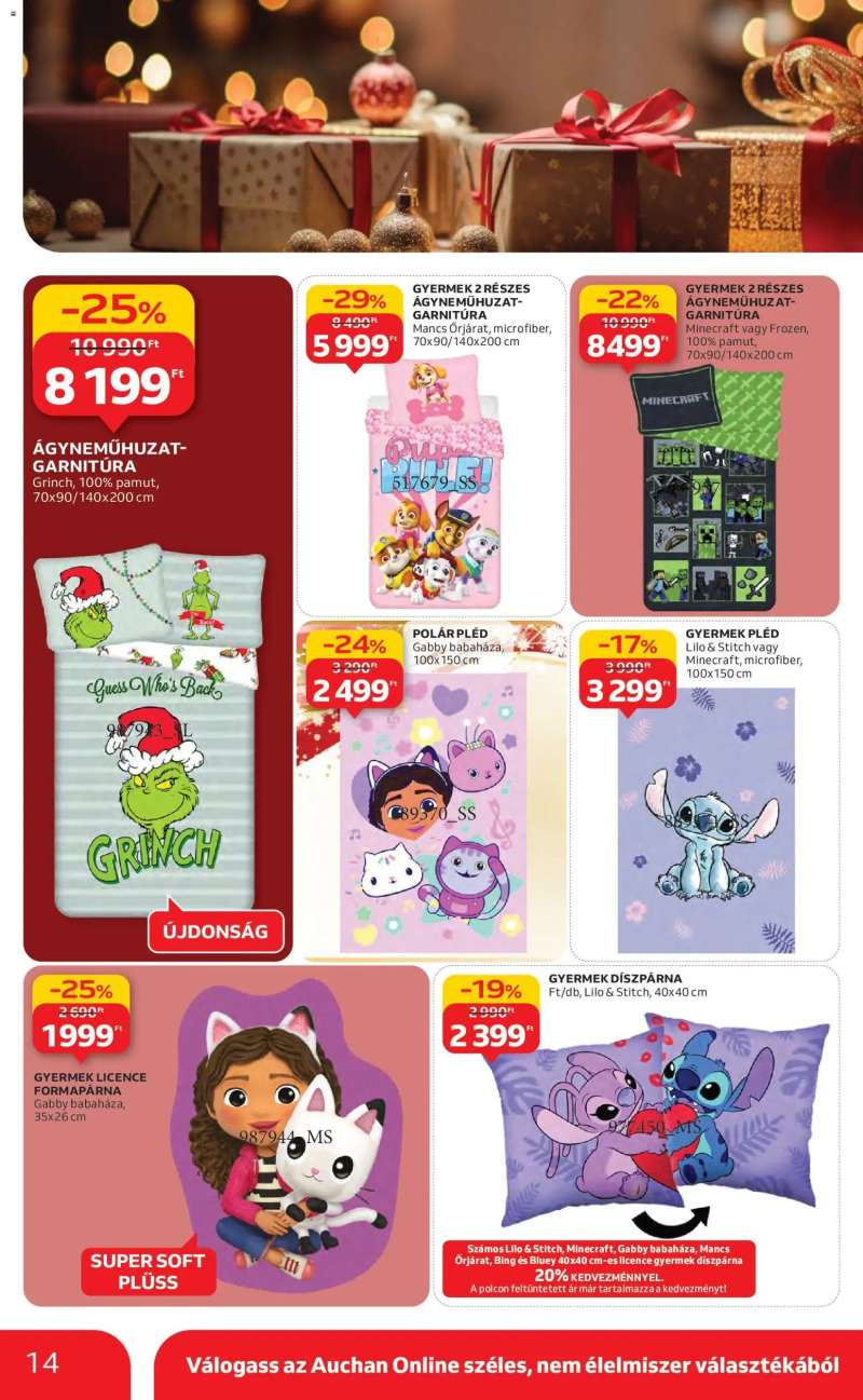 Auchan Karácsonyi ajándék ajánlataink 14 oldal