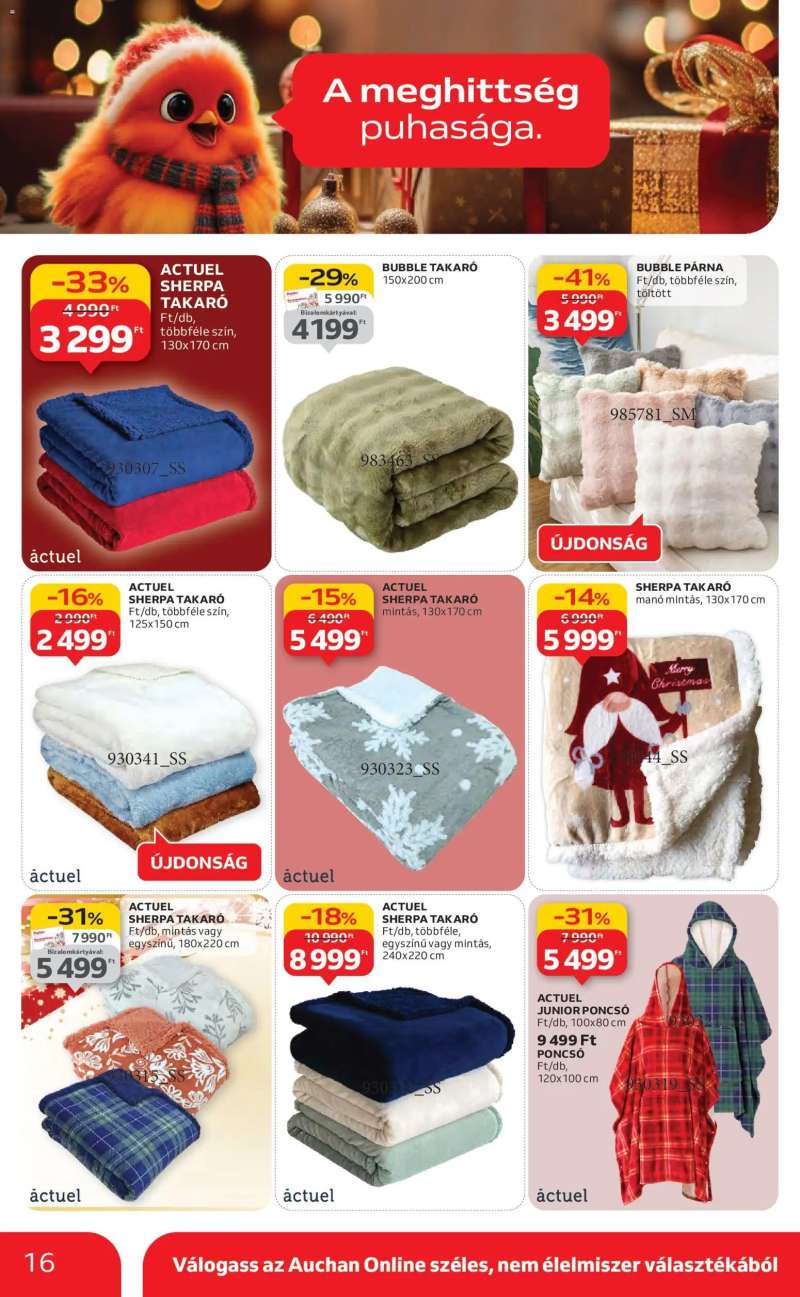 Auchan Karácsonyi ajándék ajánlataink 16 oldal