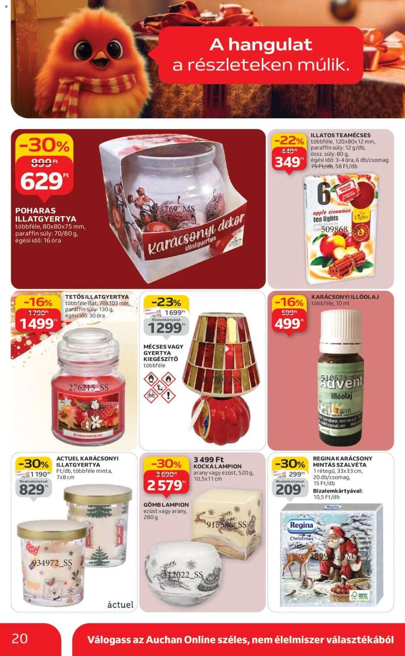 Auchan Karácsonyi ajándék ajánlataink 20 oldal