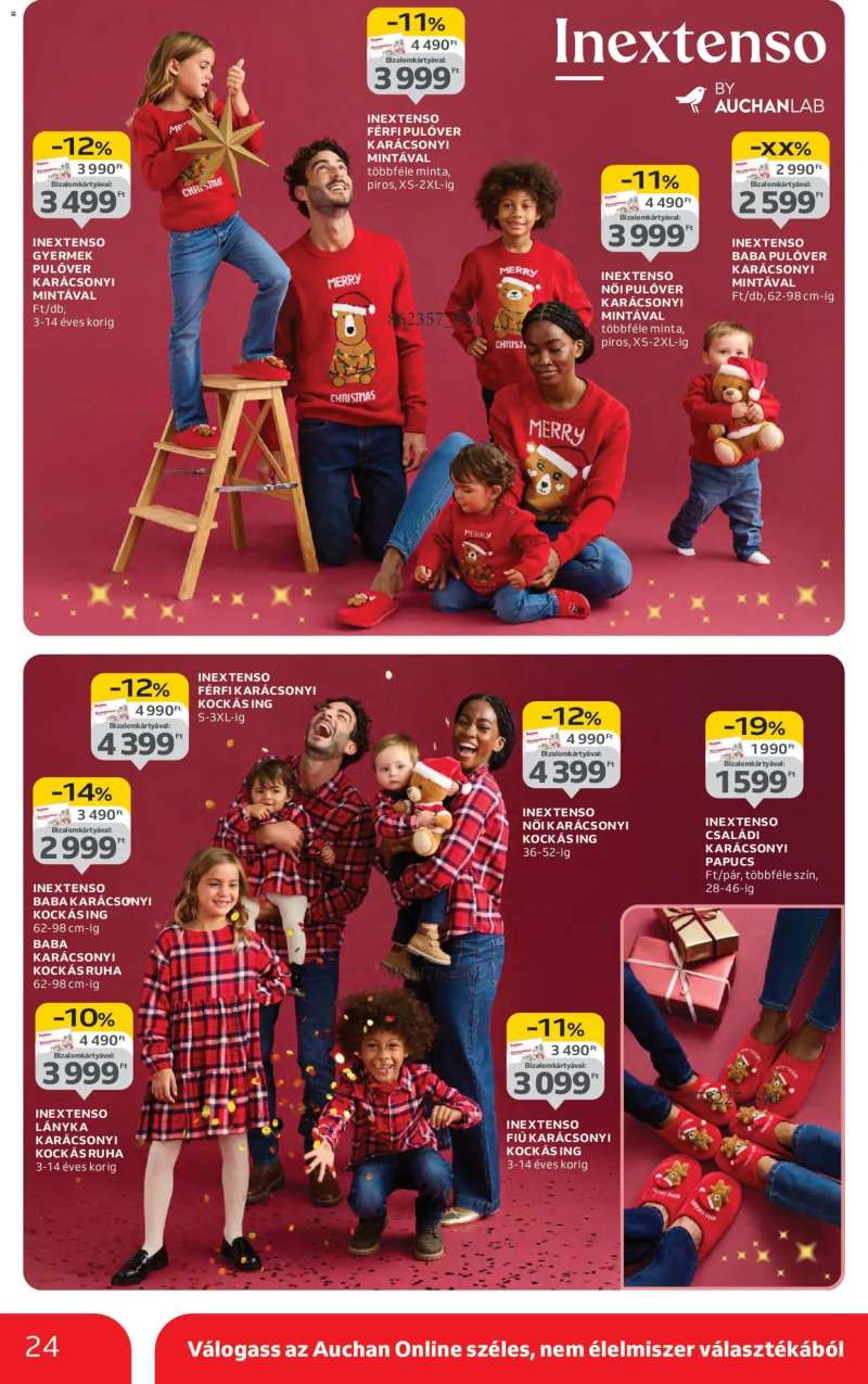Auchan Karácsonyi ajándék ajánlataink 24 oldal