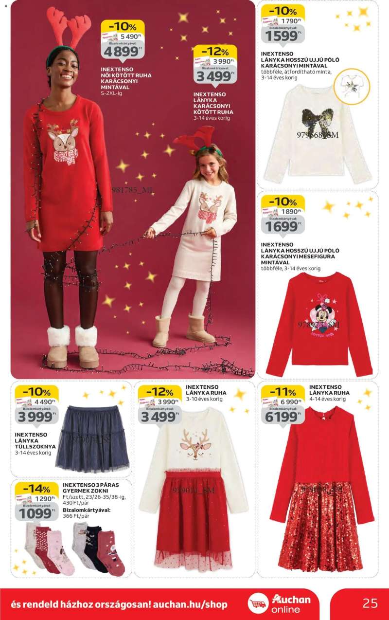 Auchan Karácsonyi ajándék ajánlataink 25 oldal