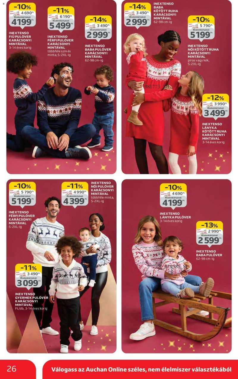 Auchan Karácsonyi ajándék ajánlataink 26 oldal