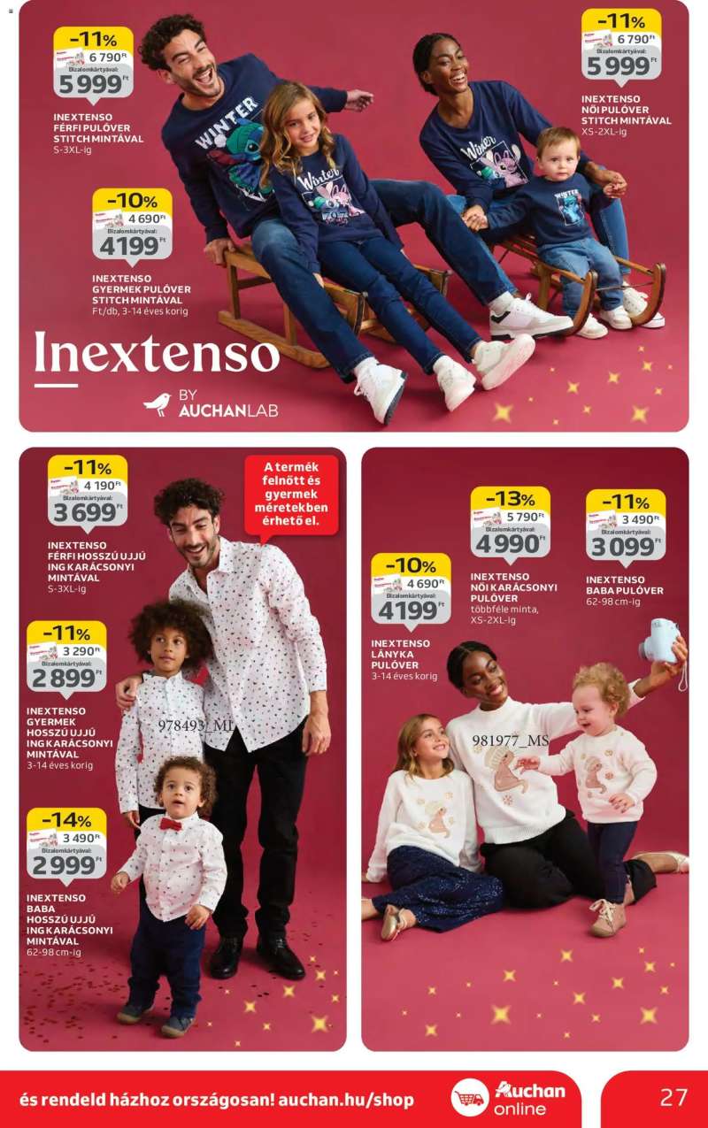 Auchan Karácsonyi ajándék ajánlataink 27 oldal