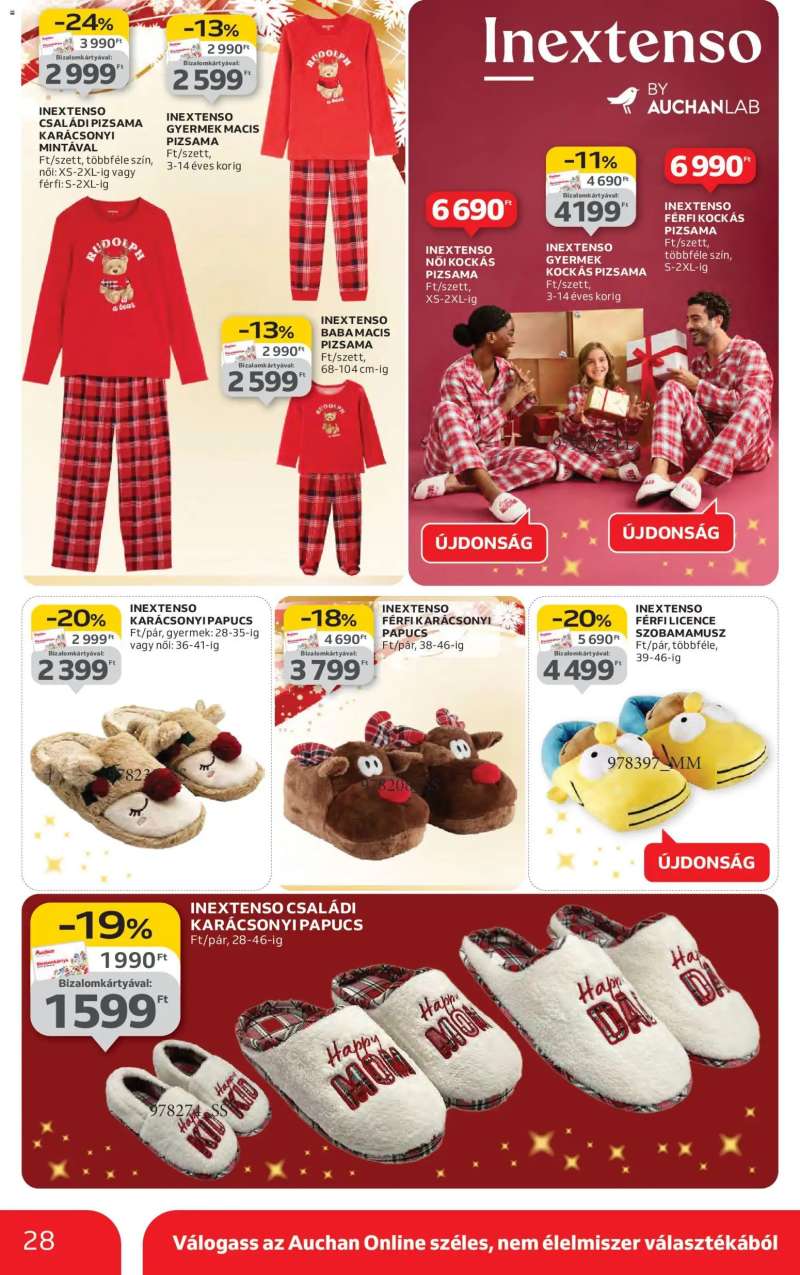 Auchan Karácsonyi ajándék ajánlataink 28 oldal