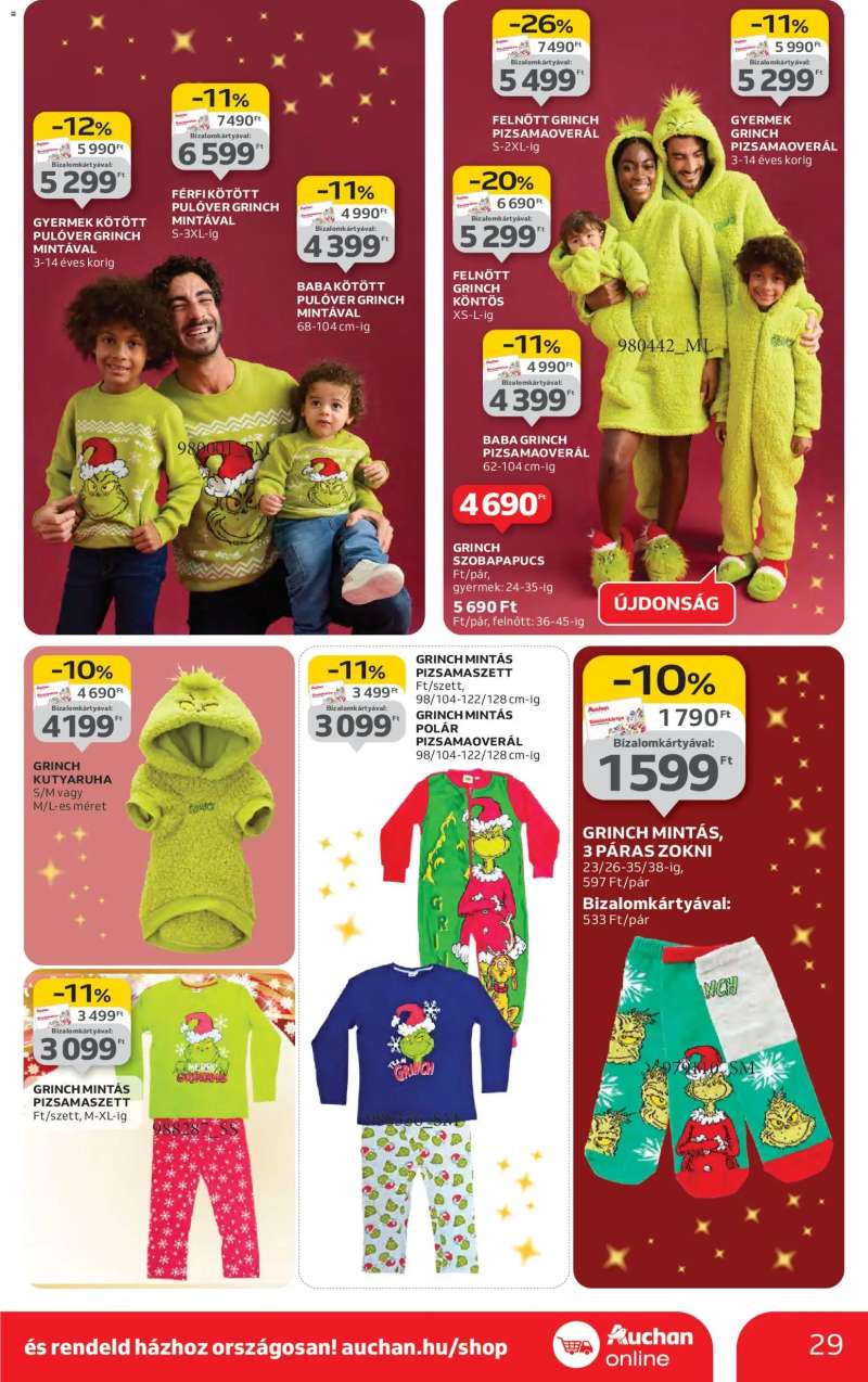 Auchan Karácsonyi ajándék ajánlataink 29 oldal