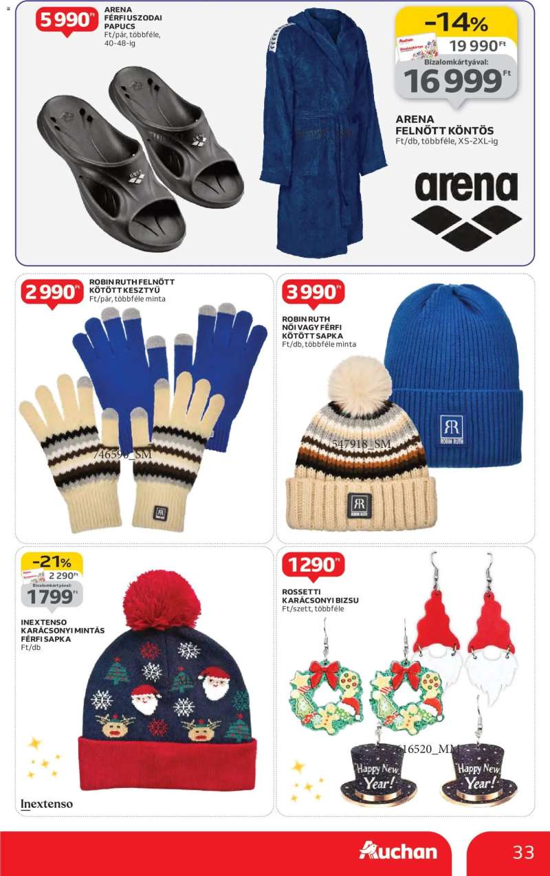 Auchan Karácsonyi ajándék ajánlataink 33 oldal