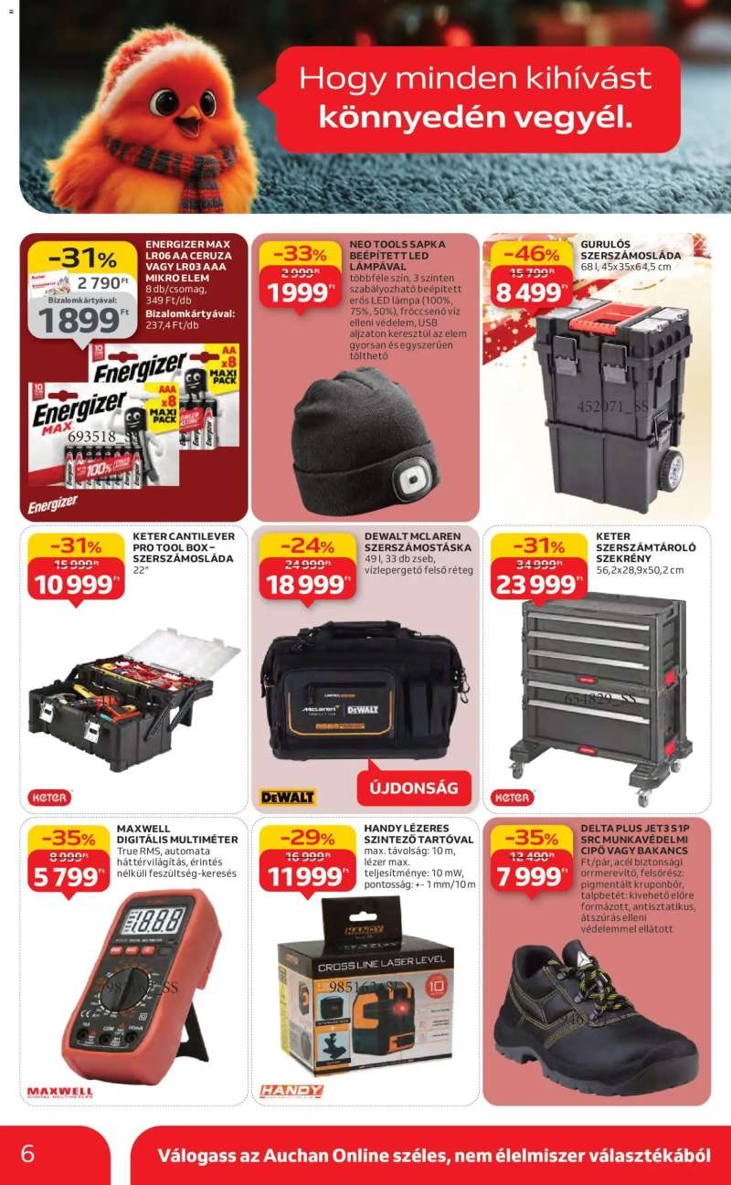 Auchan Karácsonyi ajándék ajánlataink 6 oldal