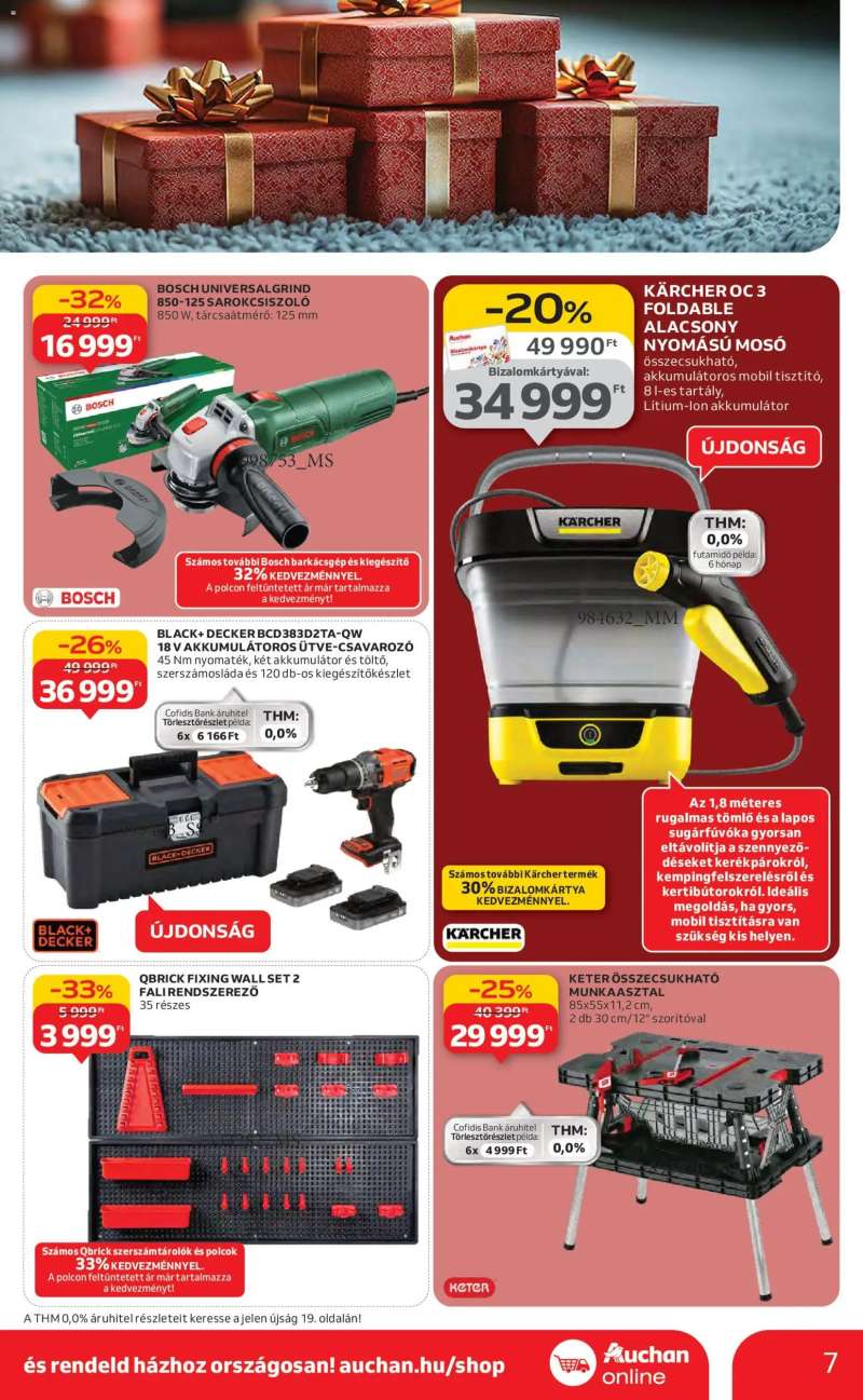Auchan Karácsonyi ajándék ajánlataink 7 oldal