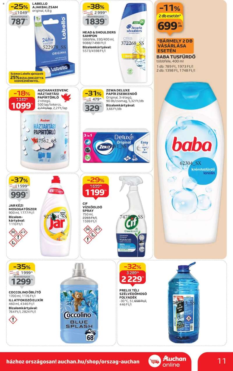 Auchan Black Friday - Szupermarket 11 oldal