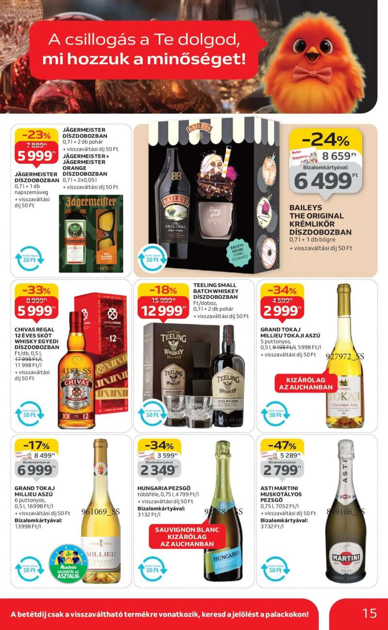 Auchan Black Friday - Szupermarket 15 oldal