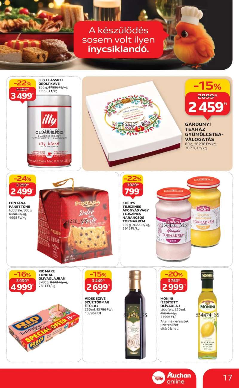 Auchan Black Friday - Szupermarket 17 oldal