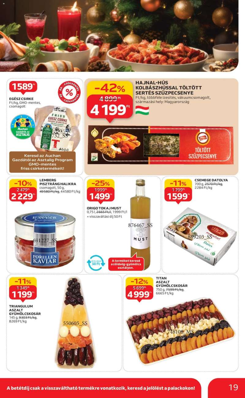 Auchan Black Friday - Szupermarket 19 oldal