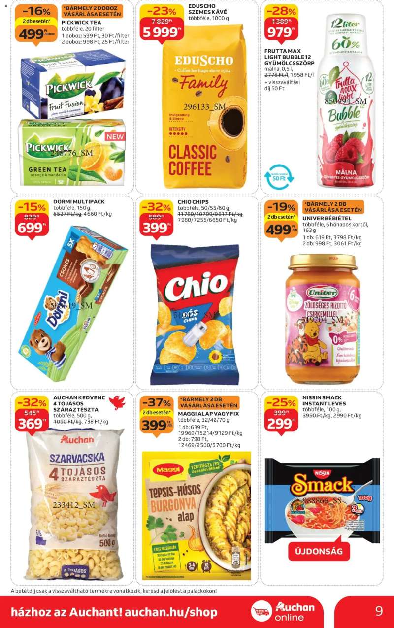 Auchan Black Friday - Szupermarket 9 oldal