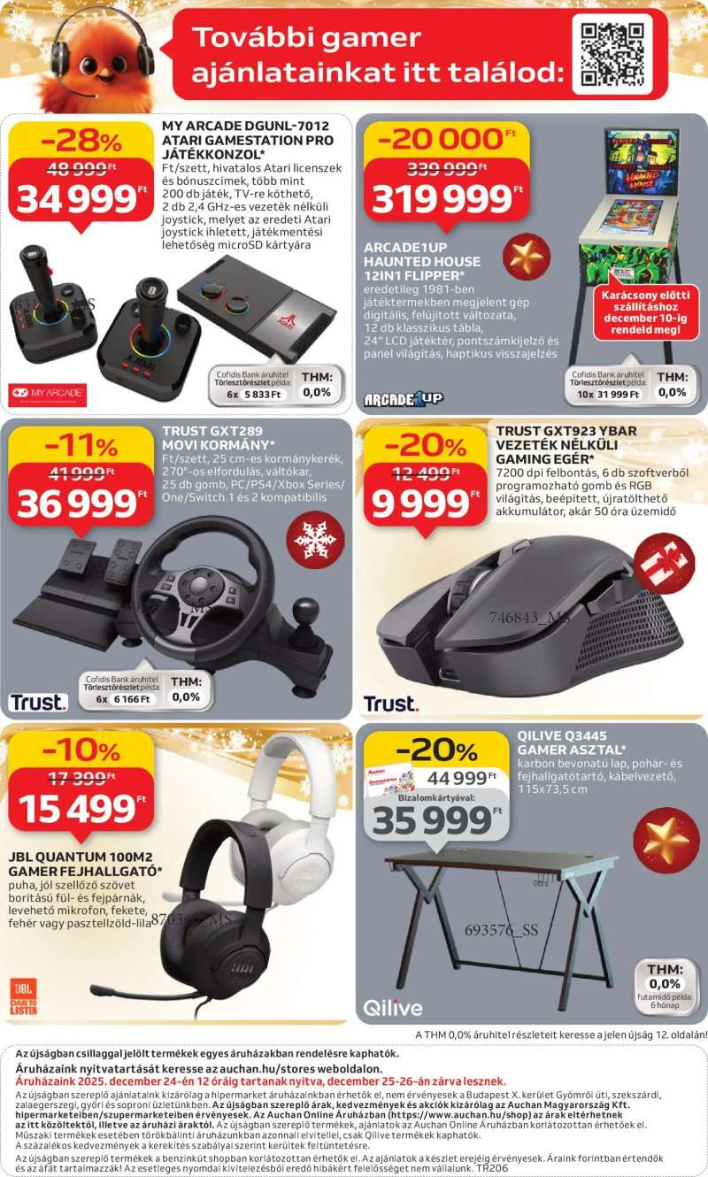 Auchan Hipermarket gamer ajánlataink 13 oldal