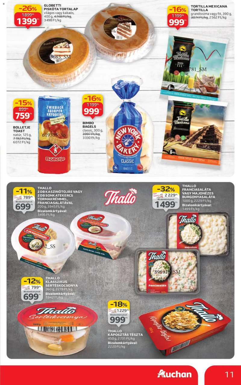 Auchan Akciós újság Auchan 11 oldal