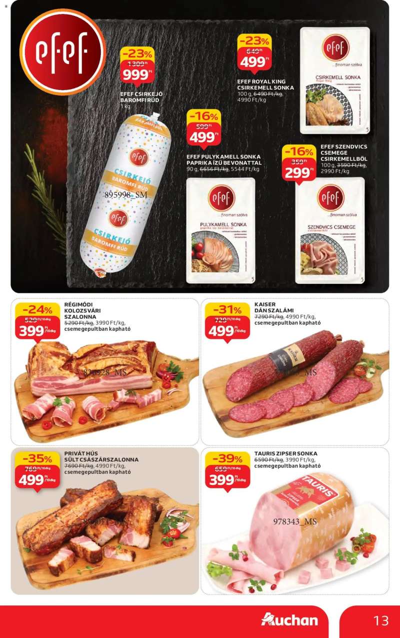 Auchan Akciós újság Auchan 13 oldal