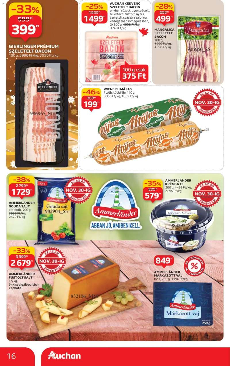 Auchan Akciós újság Auchan 16 oldal