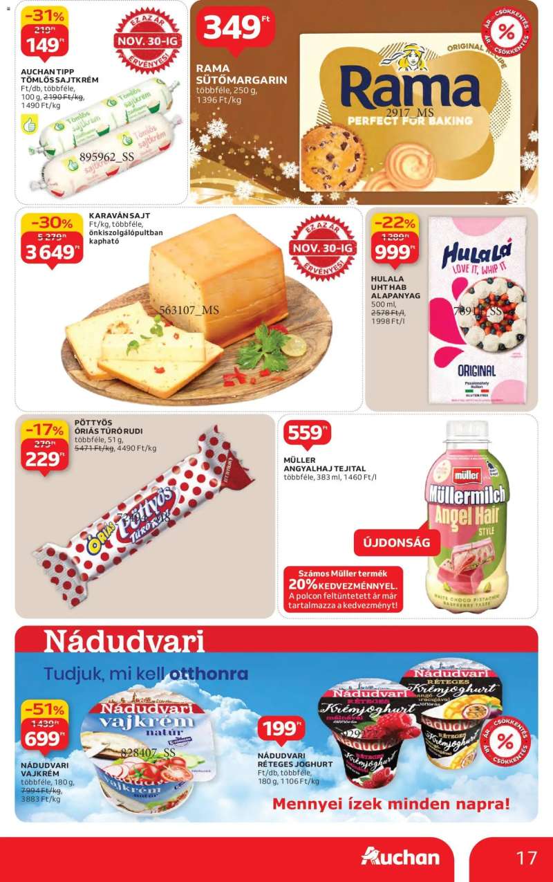 Auchan Akciós újság Auchan 17 oldal