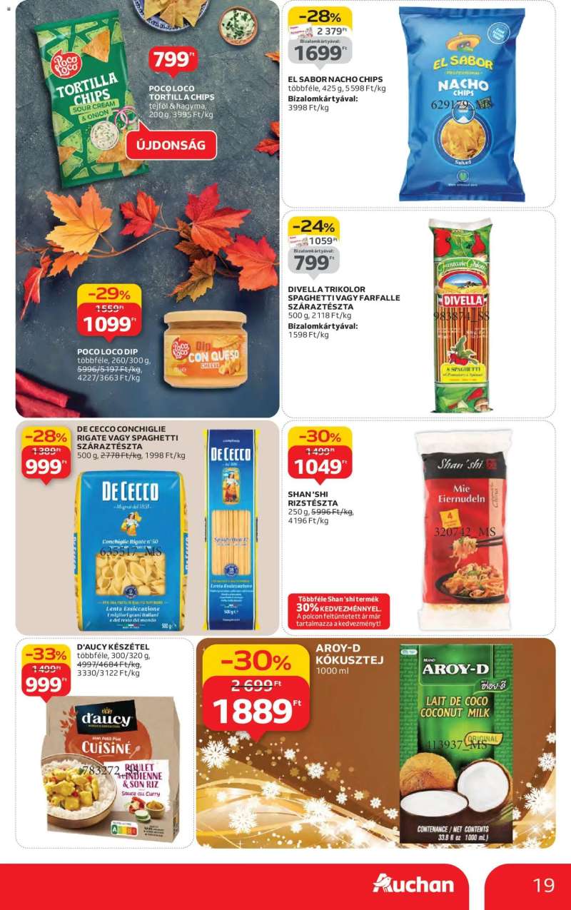 Auchan Akciós újság Auchan 19 oldal