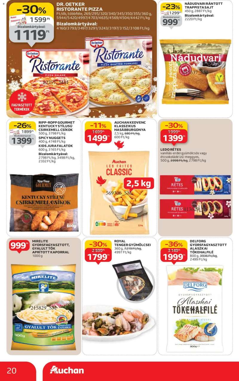 Auchan Akciós újság Auchan 20 oldal