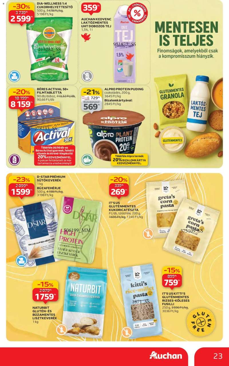 Auchan Akciós újság Auchan 23 oldal
