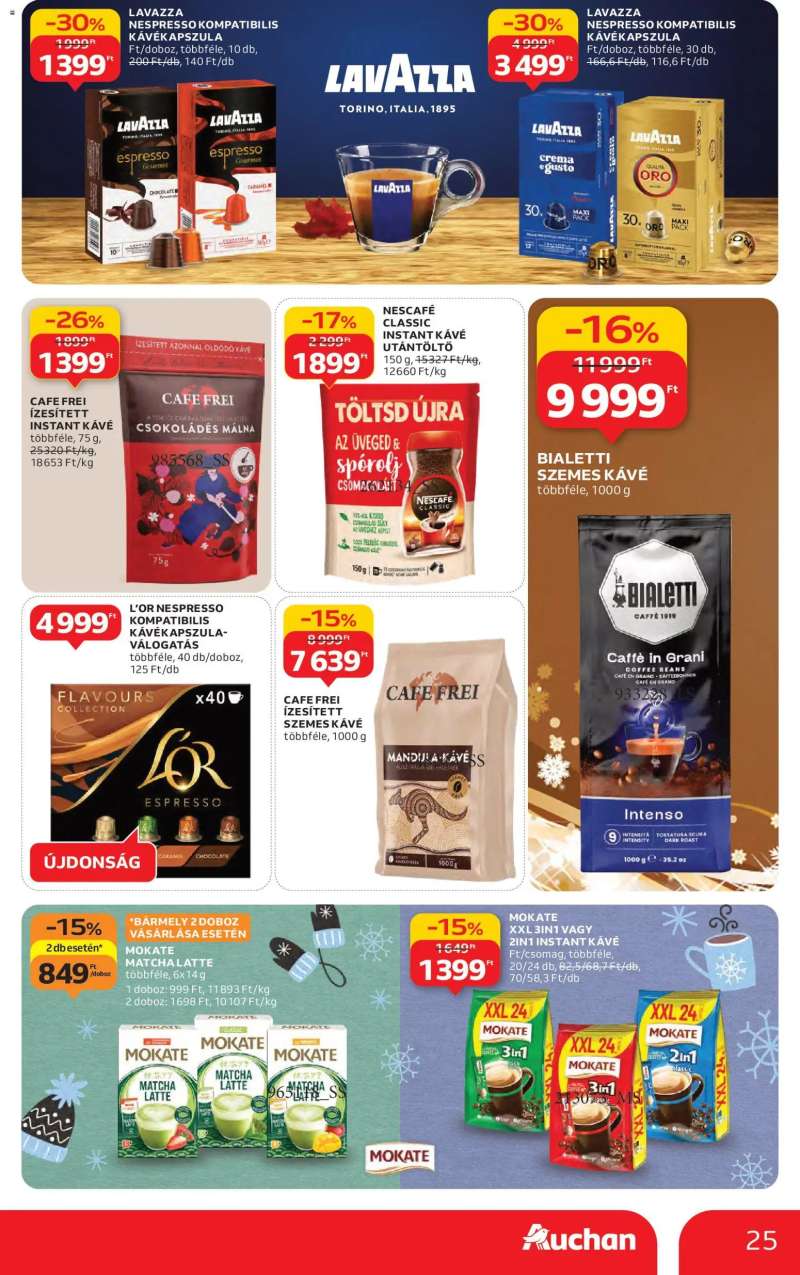 Auchan Akciós újság Auchan 25 oldal