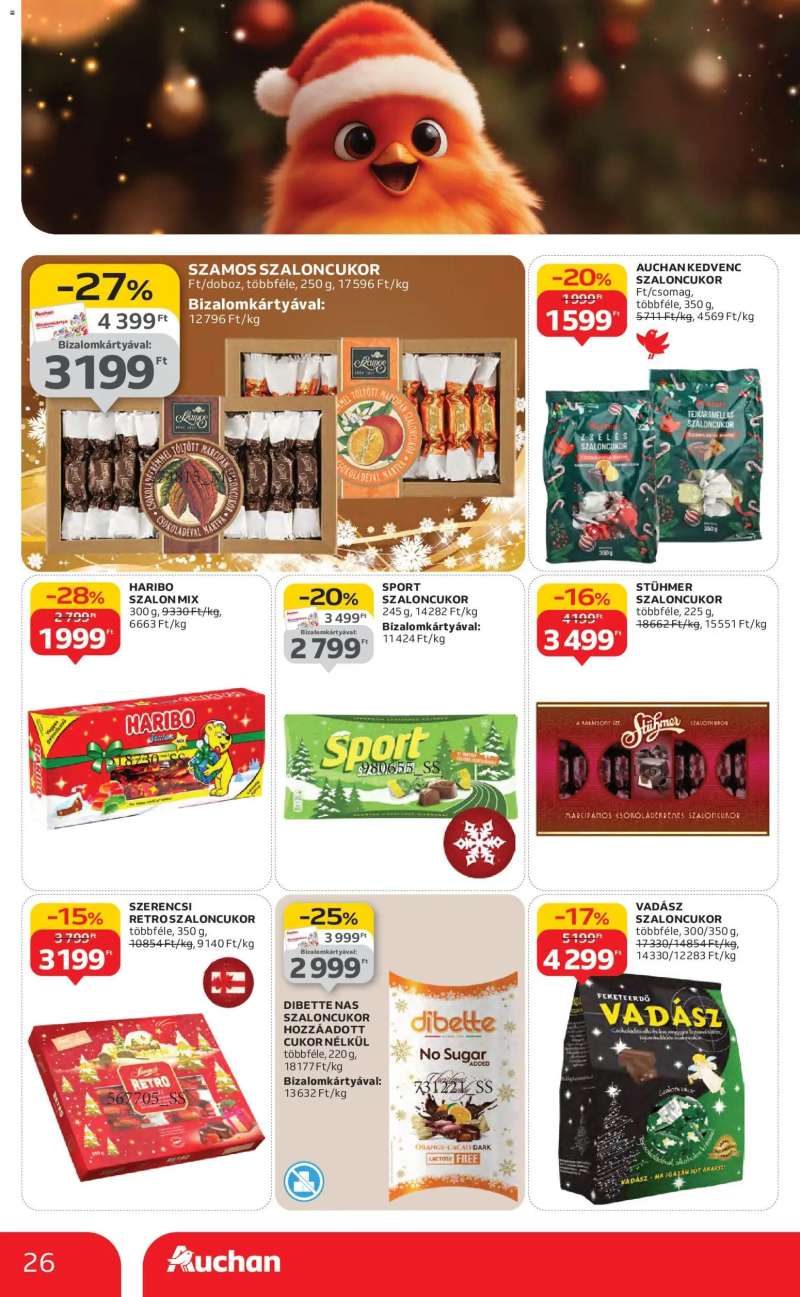 Auchan Akciós újság Auchan 26 oldal