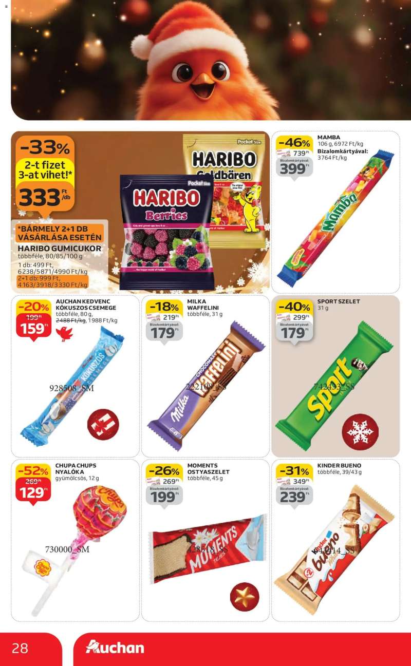 Auchan Akciós újság Auchan 28 oldal