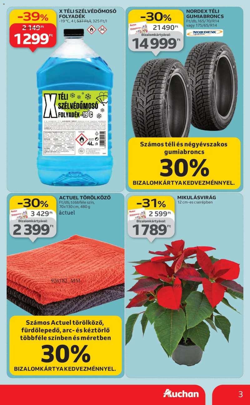 Auchan Akciós újság Auchan 3 oldal