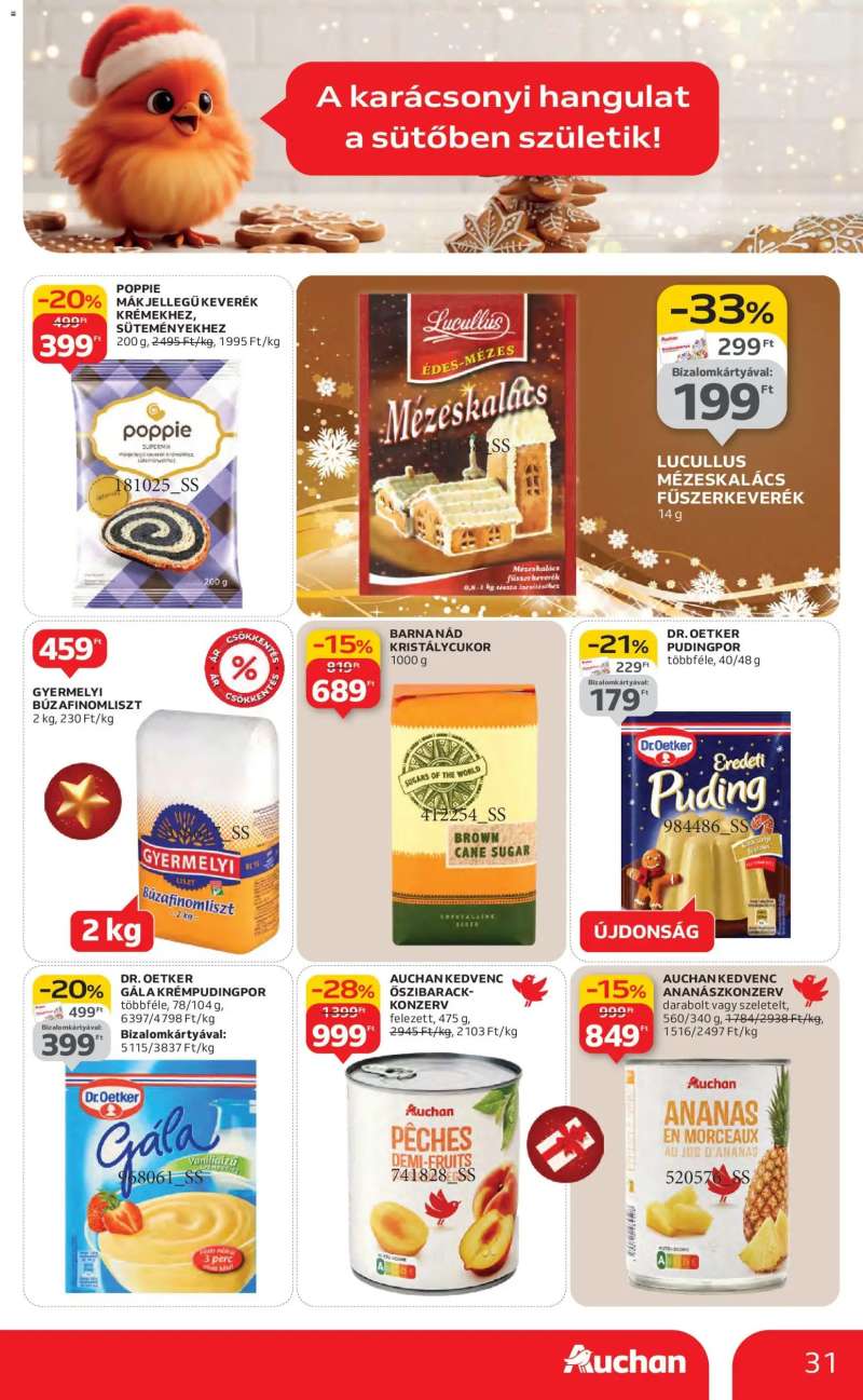 Auchan Akciós újság Auchan 31 oldal