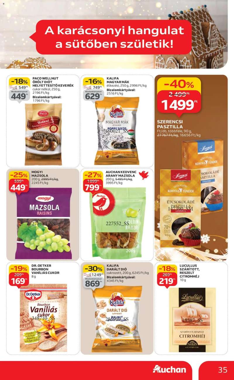 Auchan Akciós újság Auchan 35 oldal