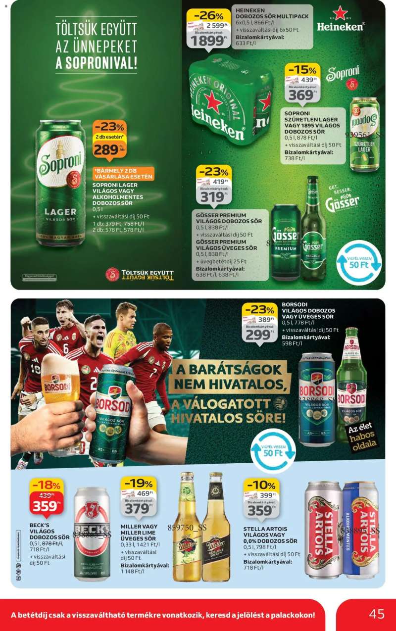 Auchan Akciós újság Auchan 45 oldal