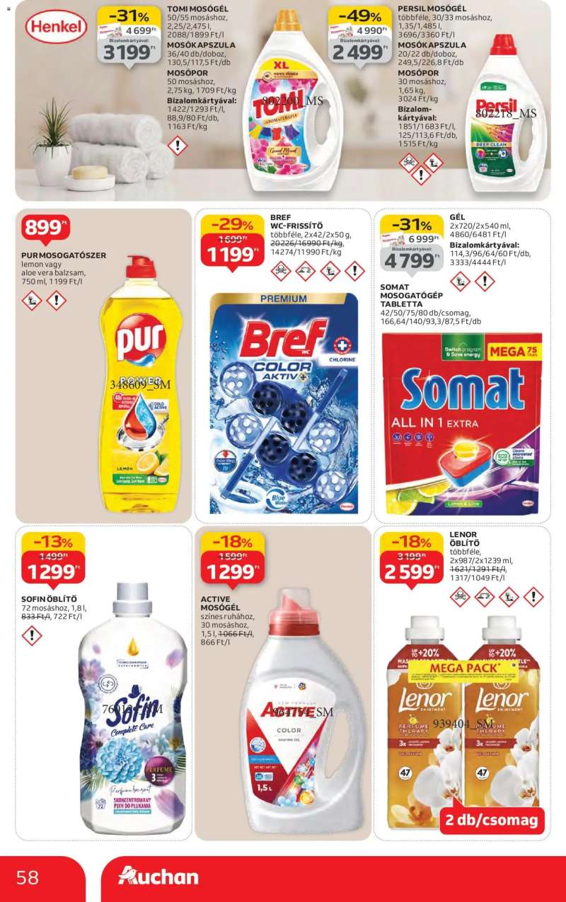 Auchan Akciós újság Auchan 58 oldal