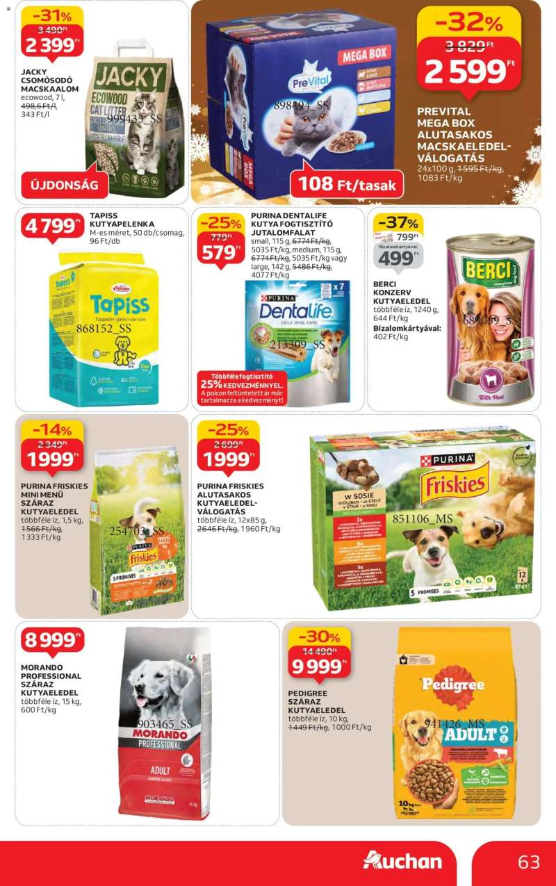 Auchan Akciós újság Auchan 63 oldal