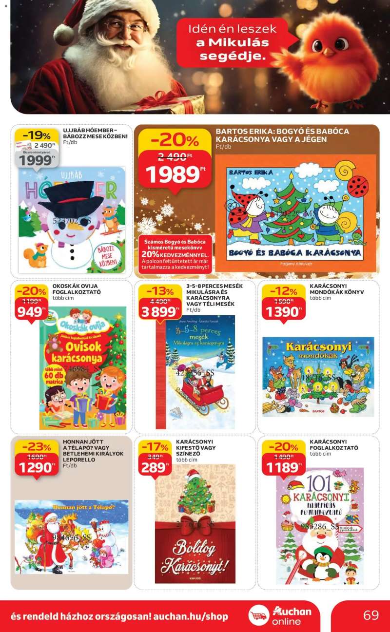 Auchan Akciós újság Auchan 69 oldal