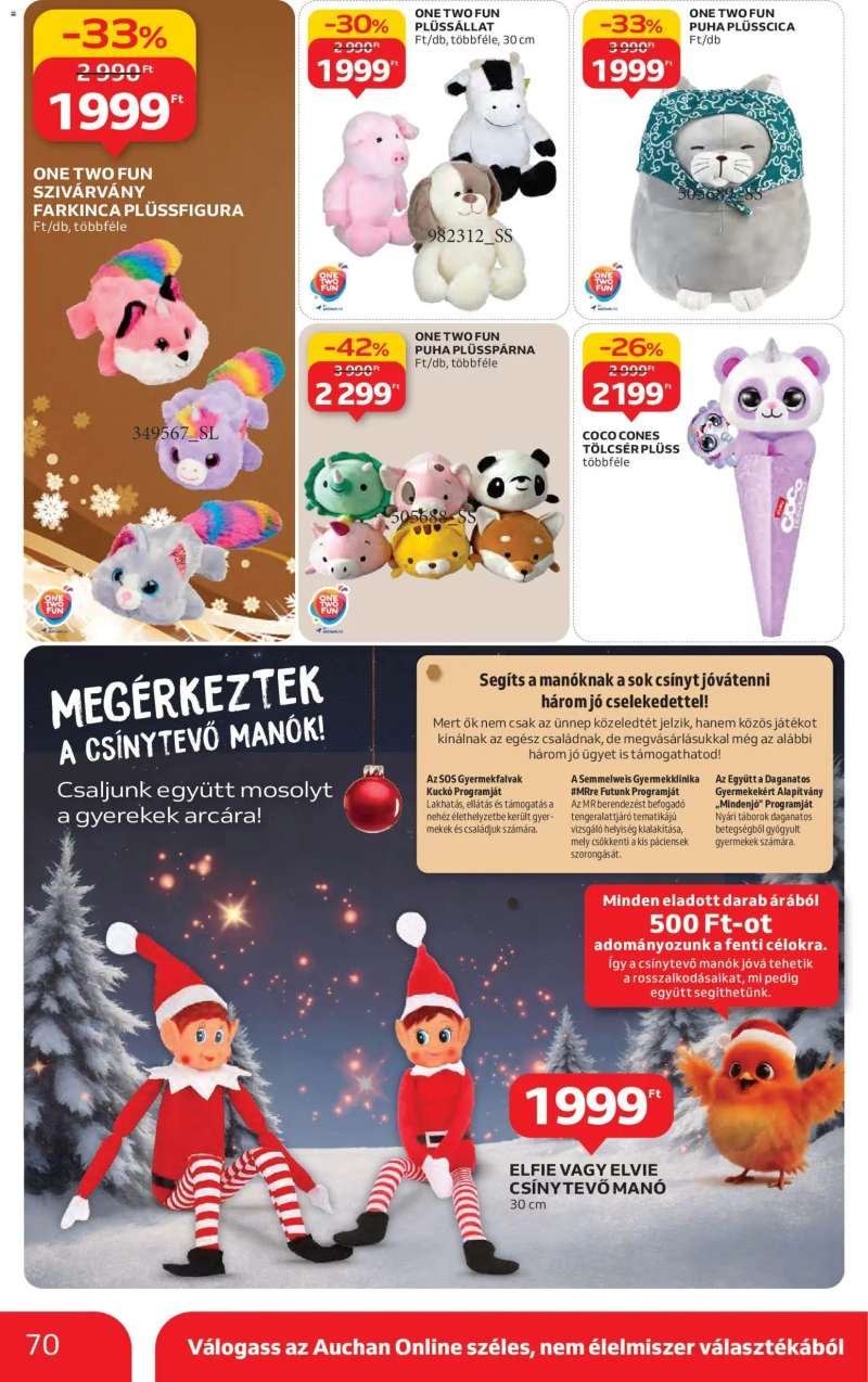 Auchan Akciós újság Auchan 70 oldal
