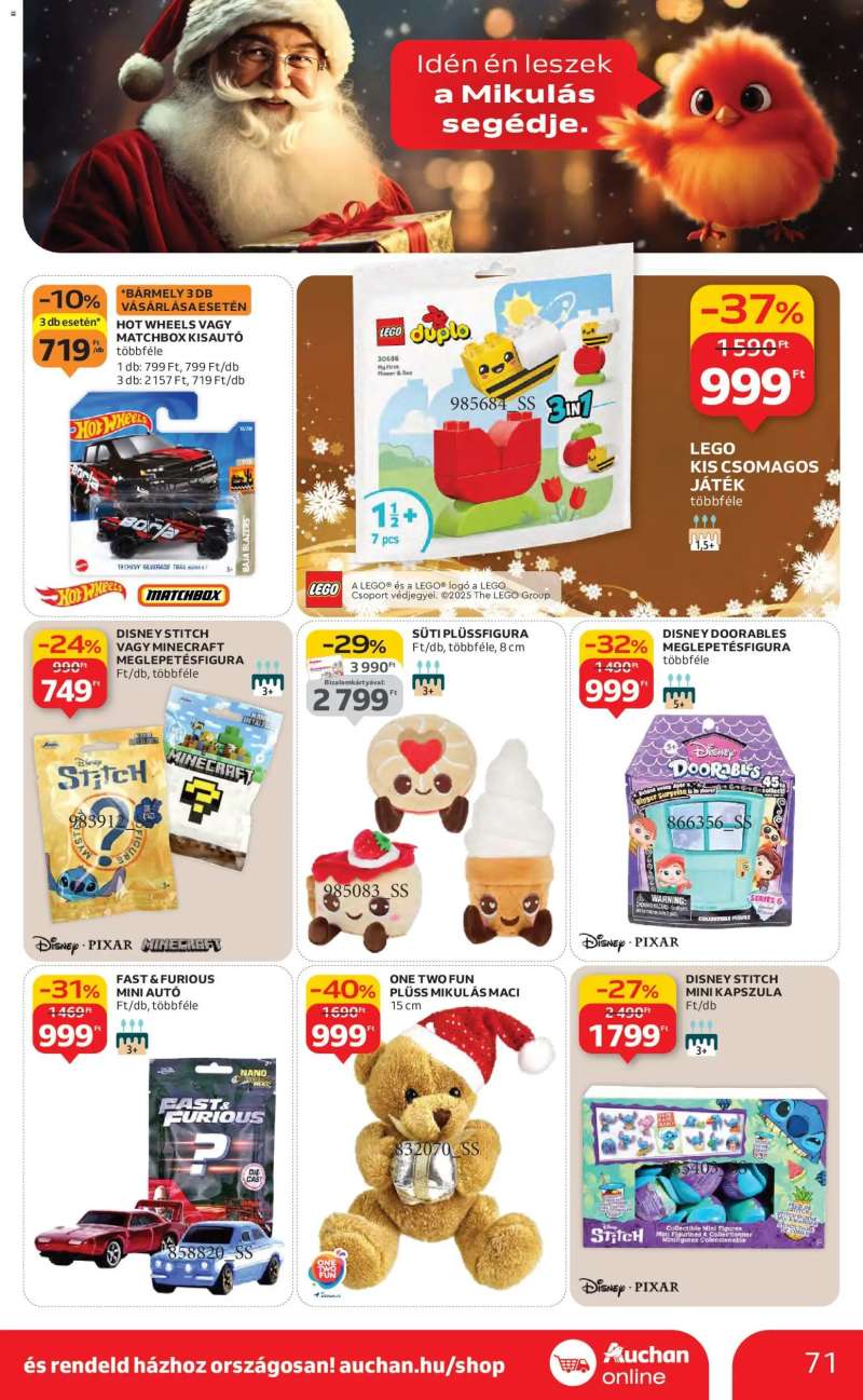 Auchan Akciós újság Auchan 71 oldal