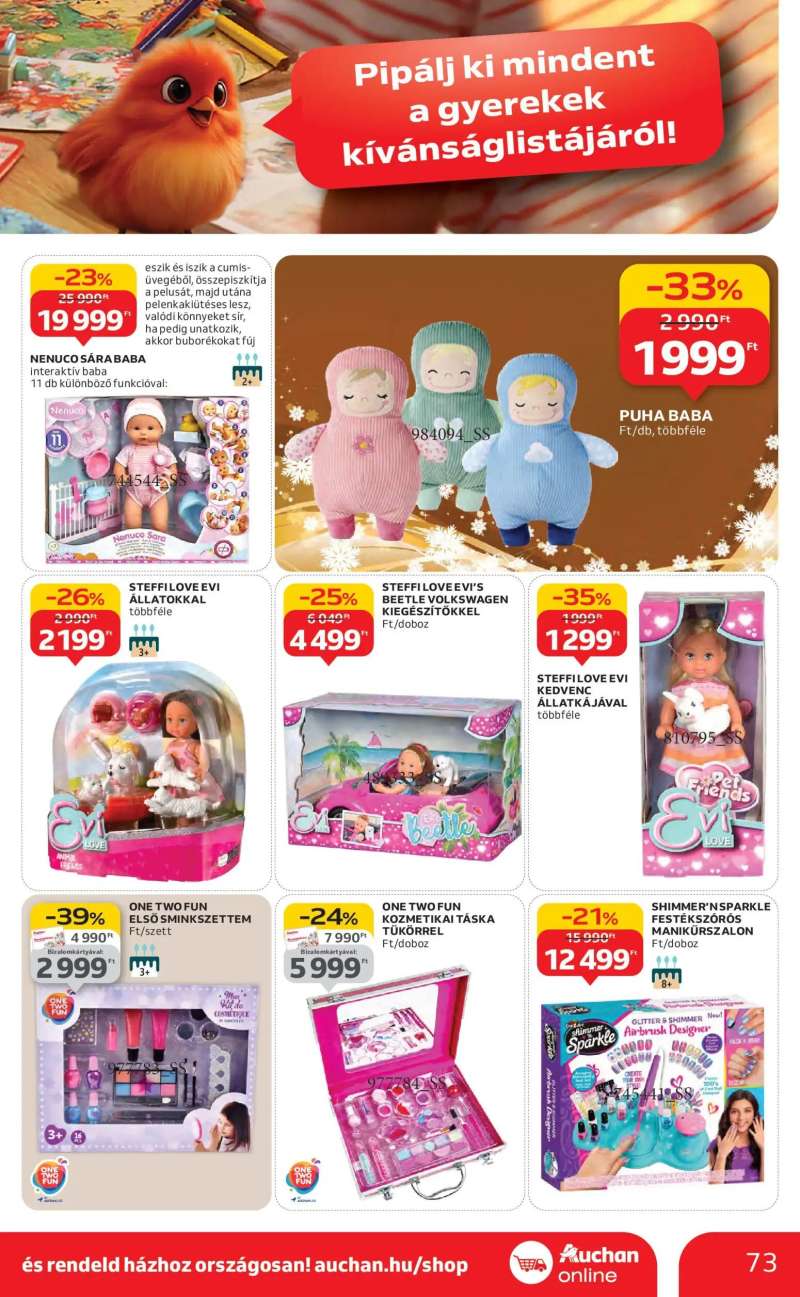 Auchan Akciós újság Auchan 73 oldal