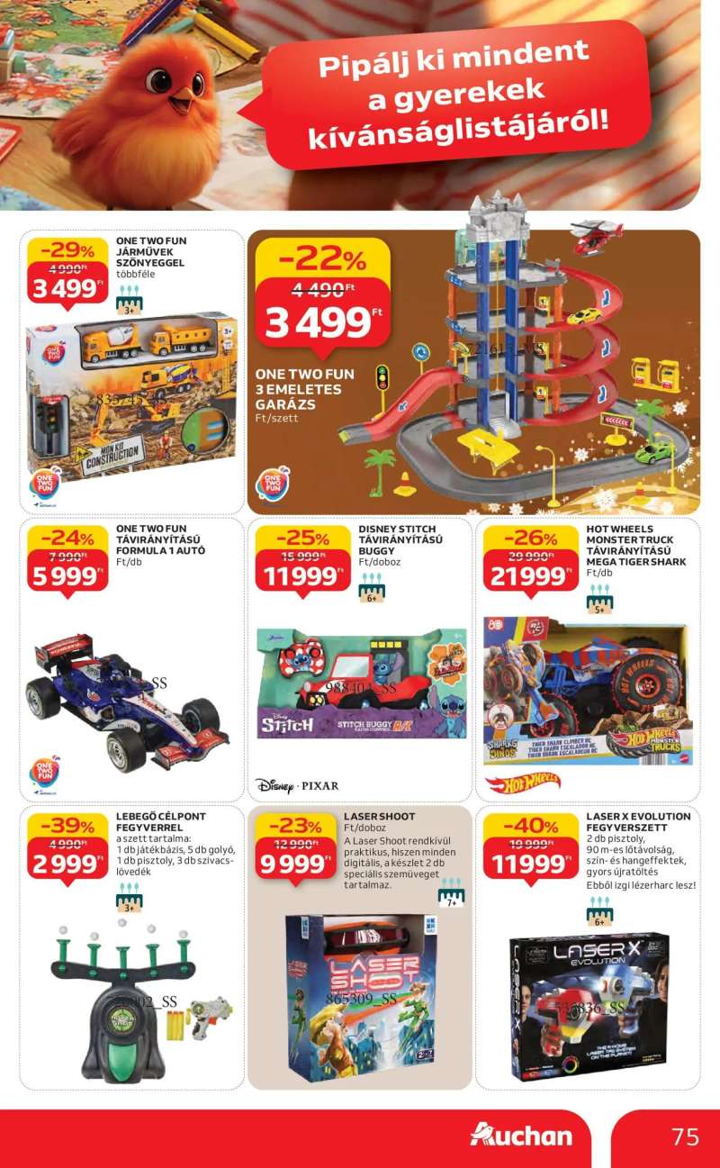 Auchan Akciós újság Auchan 75 oldal