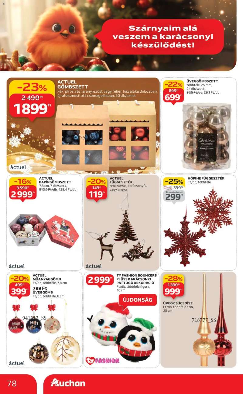 Auchan Akciós újság Auchan 78 oldal