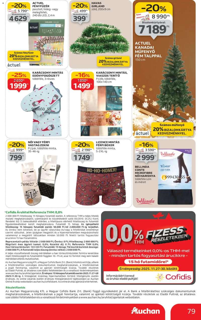Auchan Akciós újság Auchan 79 oldal