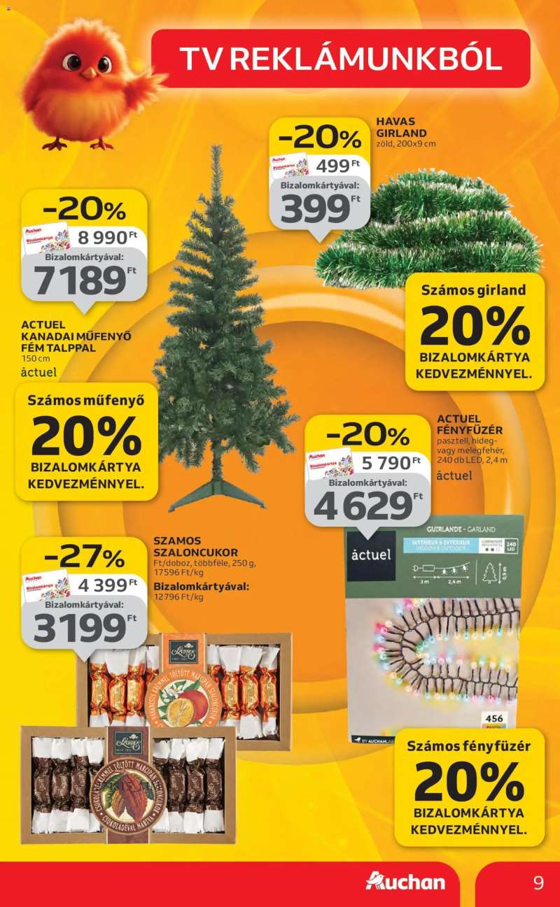 Auchan Akciós újság Auchan 9 oldal
